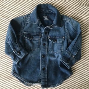 babyGAP denim button down